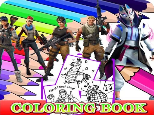 Coloring Book for Fortnite