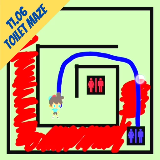 Toilet Maze Level 1106